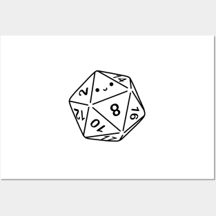 D20 - ROLL FOR JOY! Posters and Art